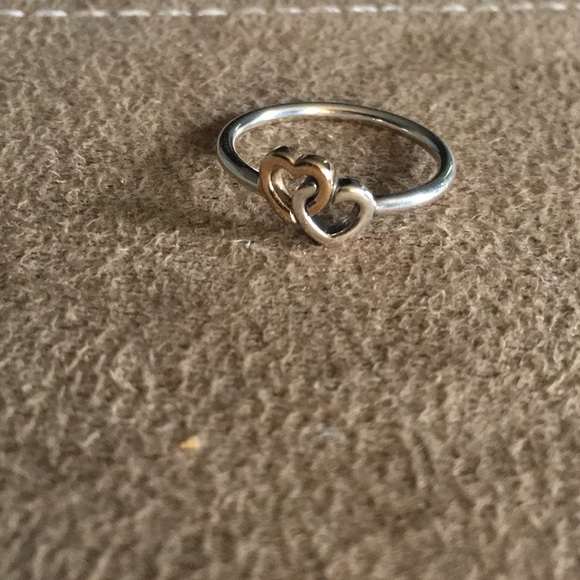 Pandora Two Tone Ring - Picture 2 of 3